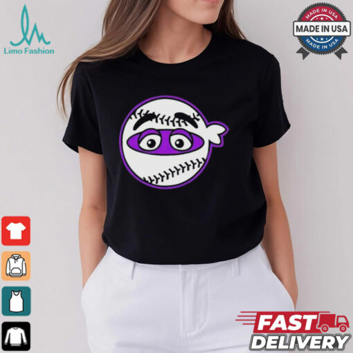 Official Mets Pitching Ninja Grimace Shirt