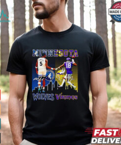 Official Minnesota Edwards Wolves x Jefferson Vikings shirt