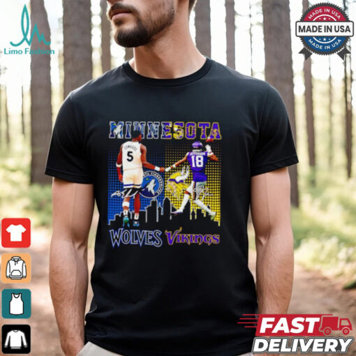 Official Minnesota Edwards Wolves x Jefferson Vikings shirt