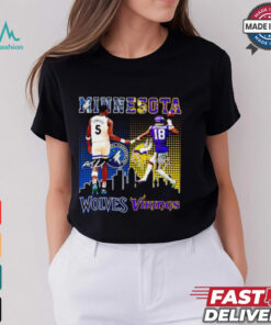 Official Minnesota Edwards Wolves x Jefferson Vikings shirt