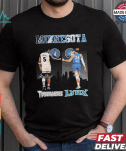 Official Minnesota Timberwolves Minnesota Lynx True Basketball Spirit T Shirt