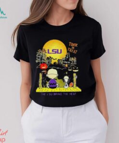 Official NCAA LSU Tigers Snoopy Bring The Heat 2024 T Shirt