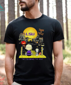 Official NCAA LSU Tigers Snoopy Bring The Heat 2024 T Shirt
