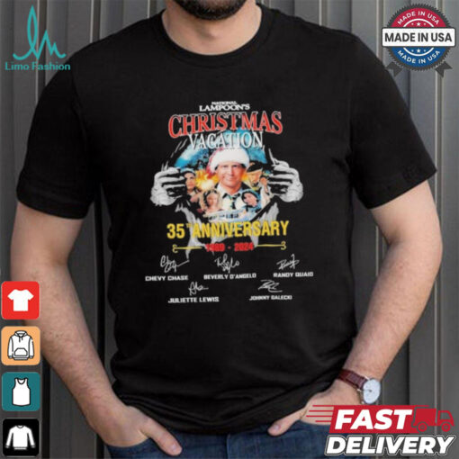 Official National Lampoon’s Christmas Vacation 35th Anniversary 1989 2024 T Shirt