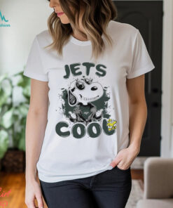 Official New York Jets NFL Team Snoopy Joe Cool T Shirt