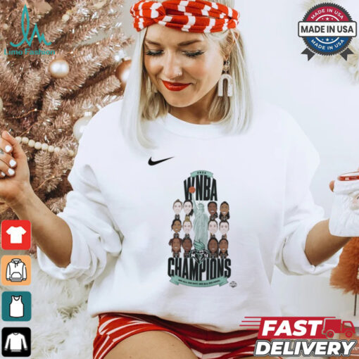 Official New York Liberty 2024 WNBA Finals Champions We All We Got We All We Need Shirt