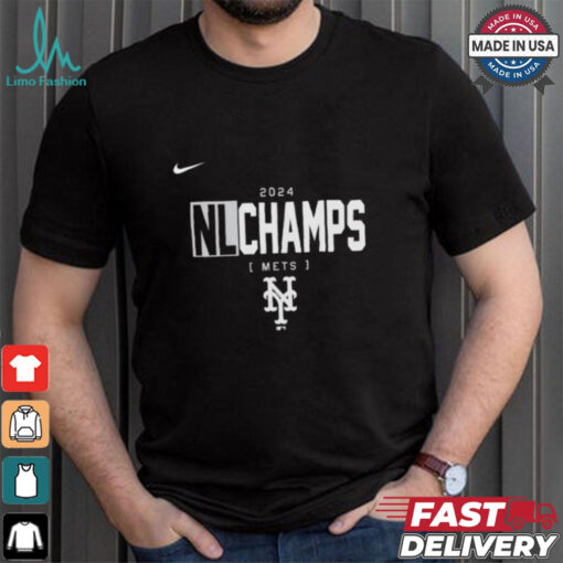 Official New York Mets 2024 Nl National League Champions Logo Shirt