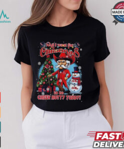 Official Ole Miss Rebels All I Want For Christmas Is To Cheers Hotty Toddy 2024 T shirt