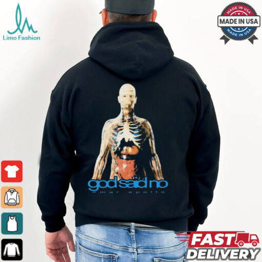 Official Omar Apollo God Said No Tour 2024 t shirt