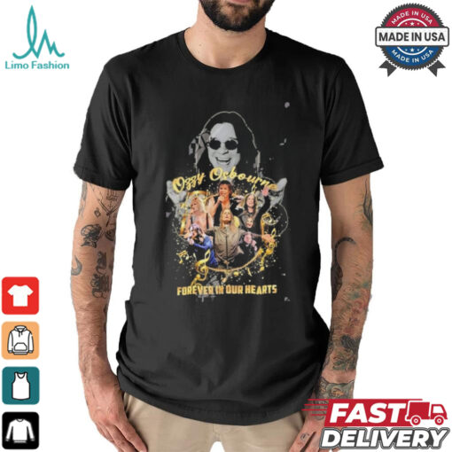 Official Ozzy Osbourne Forever In Our Hearts T Shirt