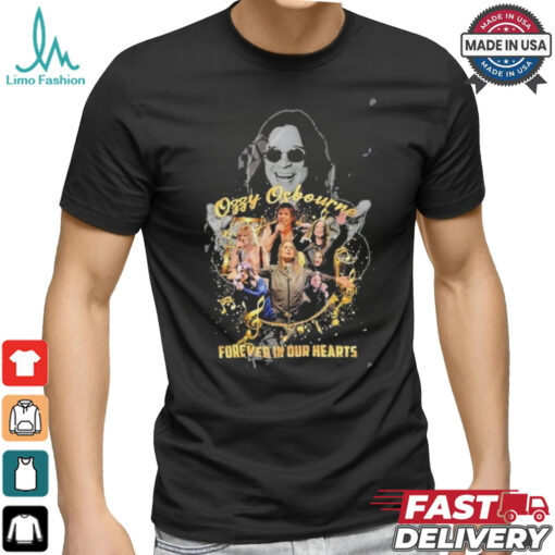 Official Ozzy Osbourne Forever In Our Hearts T Shirt