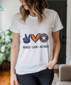 Official Peace Love Houston Astros MLB 2024 Shirt