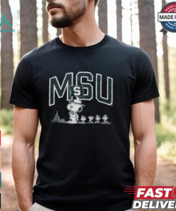 Official Peanuts x Michigan State Beagle Scouts Shirt