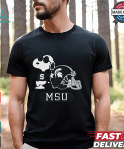 Official Peanuts x Michigan State Joe Cool Football Shirt