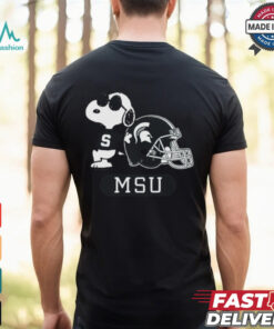 Official Peanuts x Michigan State Joe Cool Football Shirt