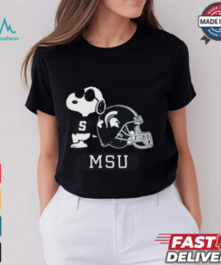 Official Peanuts x Michigan State Joe Cool Football Shirt