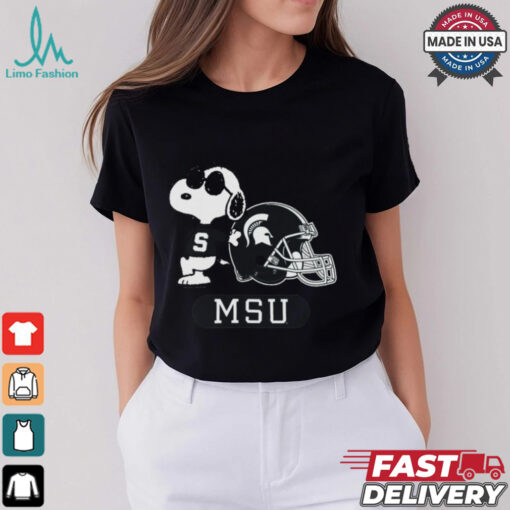 Official Peanuts x Michigan State Joe Cool Football Shirt