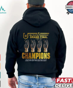 Official Penrith Panthers NRL Grand Finals Champions 4 Peat Back To Back To Back To Back T shirt