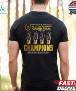 Official Penrith Panthers NRL Grand Finals Champions 4 Peat Back To Back To Back To Back T shirt