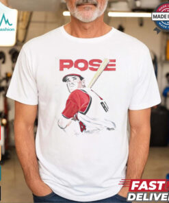 Official Pete rose signature #4 baseball T shirt