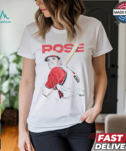 Official Pete rose signature #4 baseball T shirt