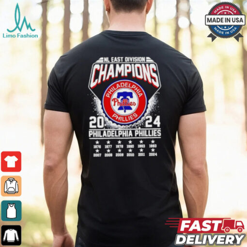 Official Philadelphia Phillies Al East Division Champions 2024 shirt