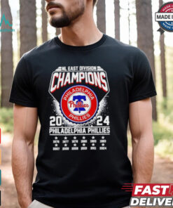 Official Philadelphia Phillies Al East Division Champions 2024 shirt