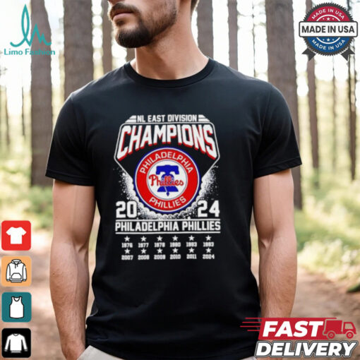 Official Philadelphia Phillies Al East Division Champions 2024 shirt