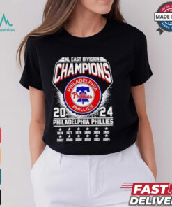 Official Philadelphia Phillies Al East Division Champions 2024 shirt