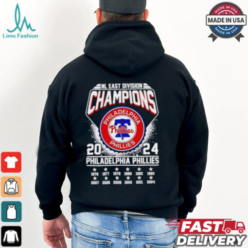 Official Philadelphia Phillies Al East Division Champions 2024 shirt