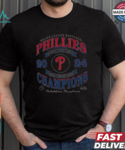 Official Philadelphia Phillies Major League Baseball National League 2024 East Division Champions vintage shirt