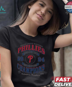Official Philadelphia Phillies Major League Baseball National League 2024 East Division Champions vintage shirt