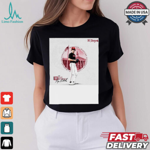 Official Poster Congrats to ’26 LHP Ryan Petruska Harvard University Signature t shirt