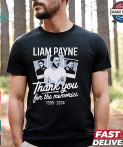 Official Rip Liam Payne One Direction Thank You For The Memories 1993 2024 t shirt