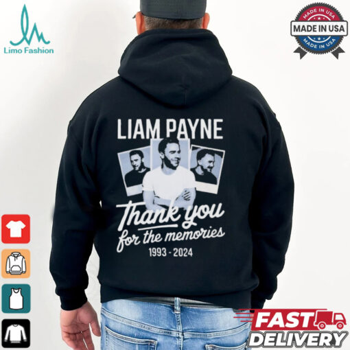 Official Rip Liam Payne One Direction Thank You For The Memories 1993 2024 t shirt