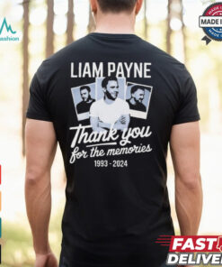 Official Rip Liam Payne One Direction Thank You For The Memories 1993 2024 t shirt