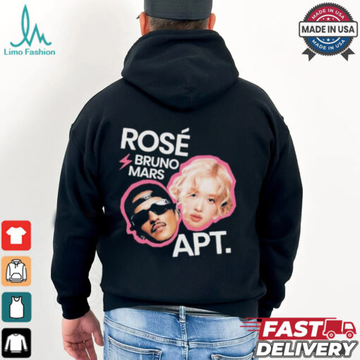 Official Rosé And Bruno Mars APT Bootleg T Shirt