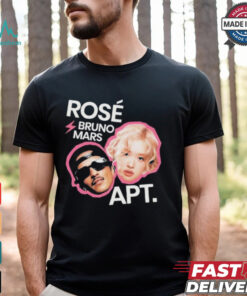 Official Rosé And Bruno Mars APT Bootleg T Shirt