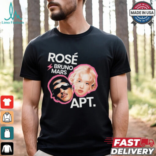 Official Rosé And Bruno Mars APT Bootleg T Shirt