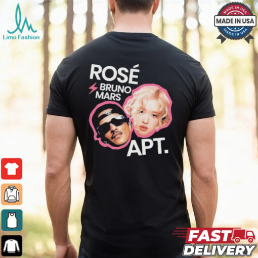 Official Rosé And Bruno Mars APT Bootleg T Shirt