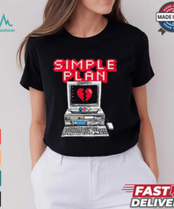 Official Simple Plan Computer 2024 t shirt