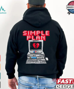 Official Simple Plan Computer 2024 t shirt