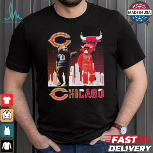 Official Staley Da Bear X Benny Mascot Chicago Sport Teams Shirt