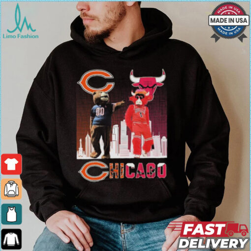 Official Staley Da Bear X Benny Mascot Chicago Sport Teams Shirt