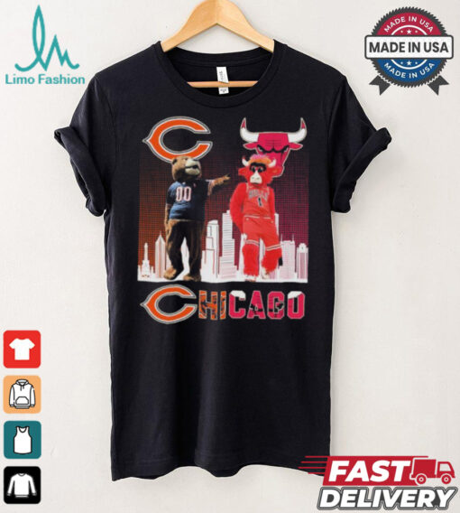 Official Staley Da Bear X Benny Mascot Chicago Sport Teams Shirt