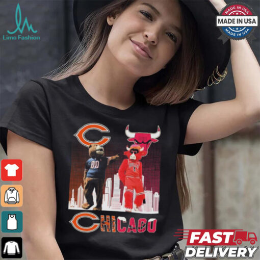Official Staley Da Bear X Benny Mascot Chicago Sport Teams Shirt
