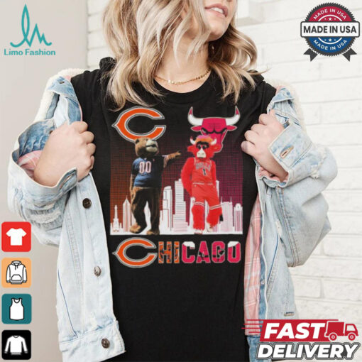 Official Staley Da Bear X Benny Mascot Chicago Sport Teams Shirt