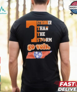 Official Stronger Than The Storm Milton Go Vol 2024 T Shirt