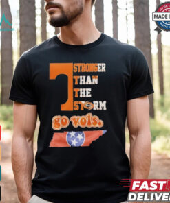 Official Stronger Than The Storm Milton Go Vol 2024 T Shirt