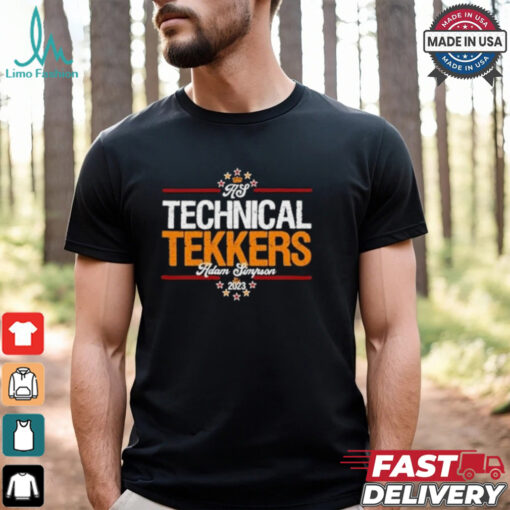 Official Technical Tekkers Adam Simpson Shirt